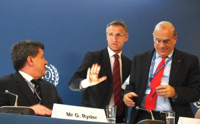 Ryder, Stoltenberg och Gurria