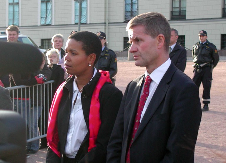 Manuela och Erik Solheim