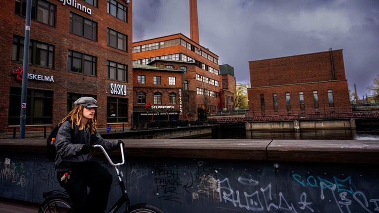 Startup och Mumin lockar mer än Lenin i arbetarstaden Tammerfors Startup och Mumin lockar mer än Lenin i arbetarstaden Tammerfors